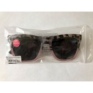 New Peepers Sunglasses Cape May Pink Gray Tortoise Polarized UV400